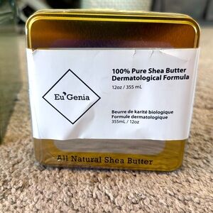 Eu Genia Pure Shea Butter Dermatological Formula 12 oz NIB!